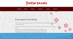 Desktop Screenshot of japonbrand.com